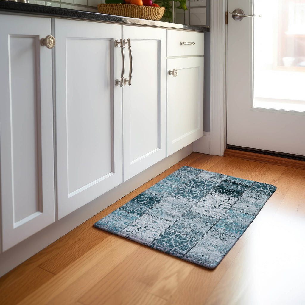 addison mayfield amf566 teal rug