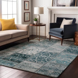 addison mayfield amf566 teal rug