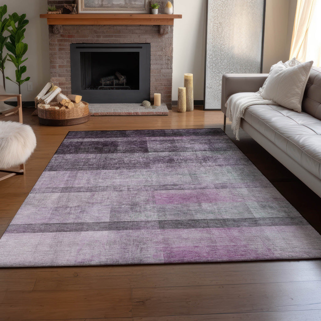 addison mayfield amf568 purple rug