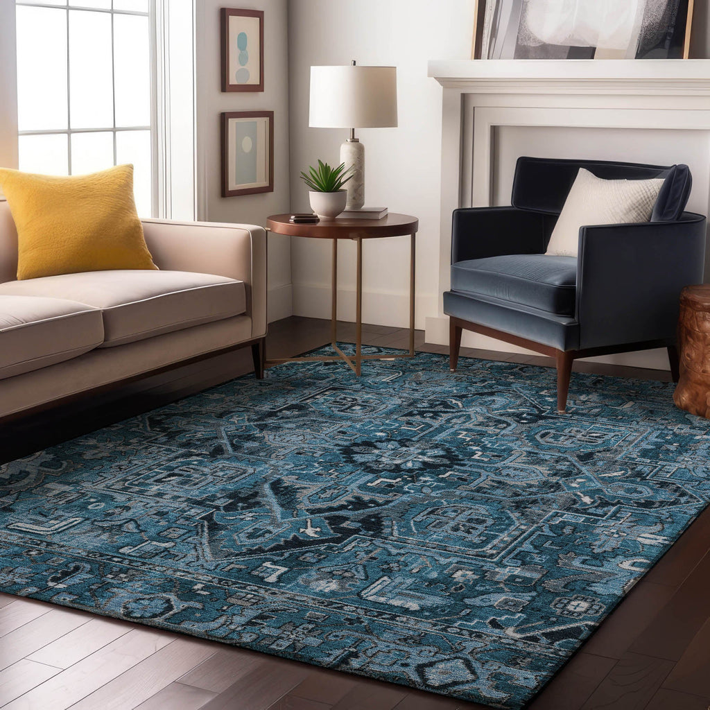 addison mayfield amf570 blue rug