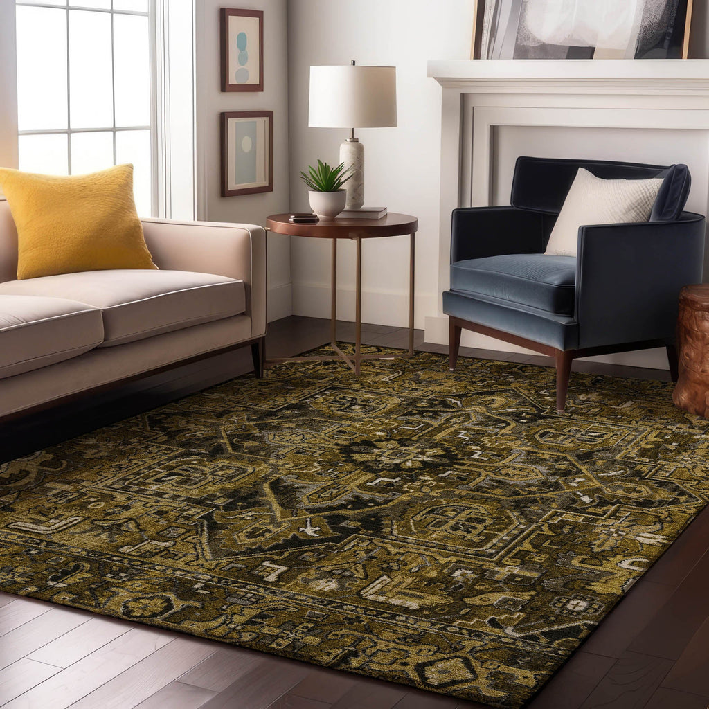 addison mayfield amf570 brown rug