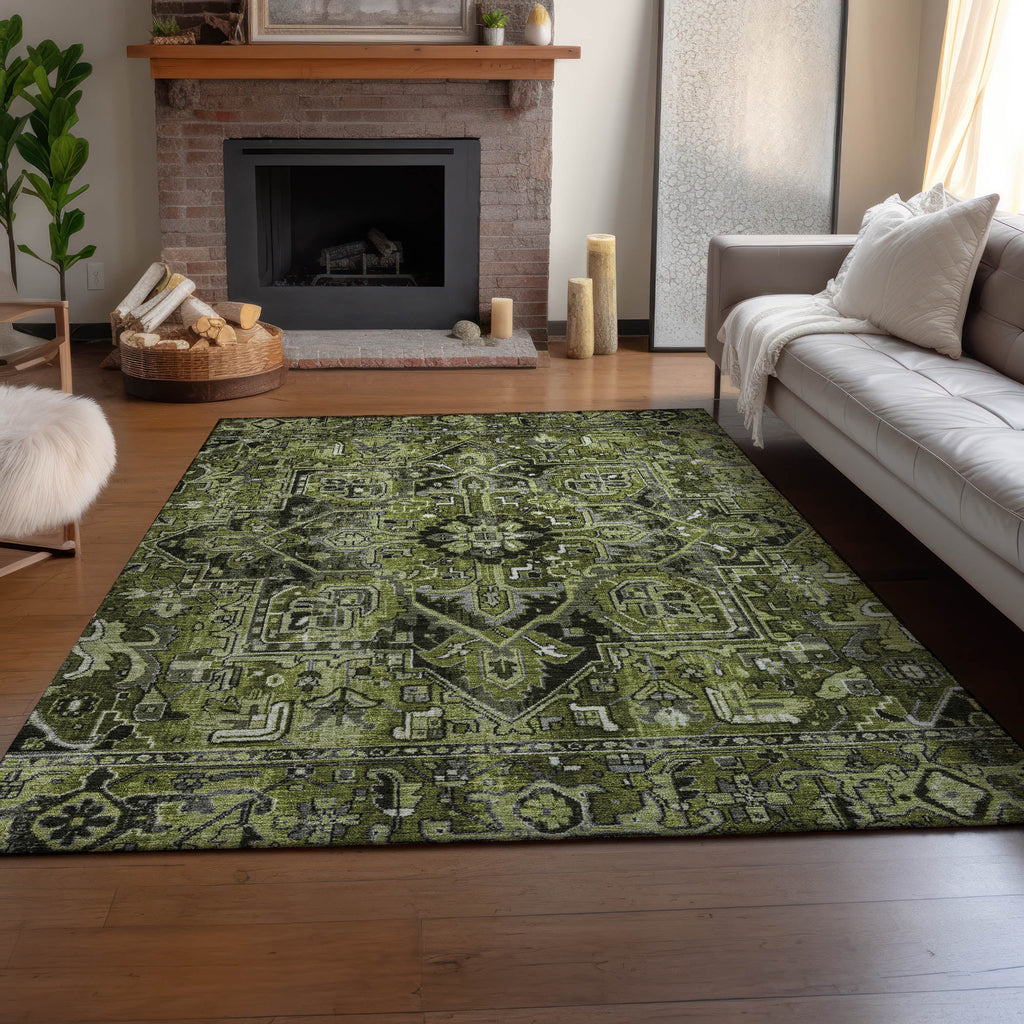 addison mayfield amf570 olive rug