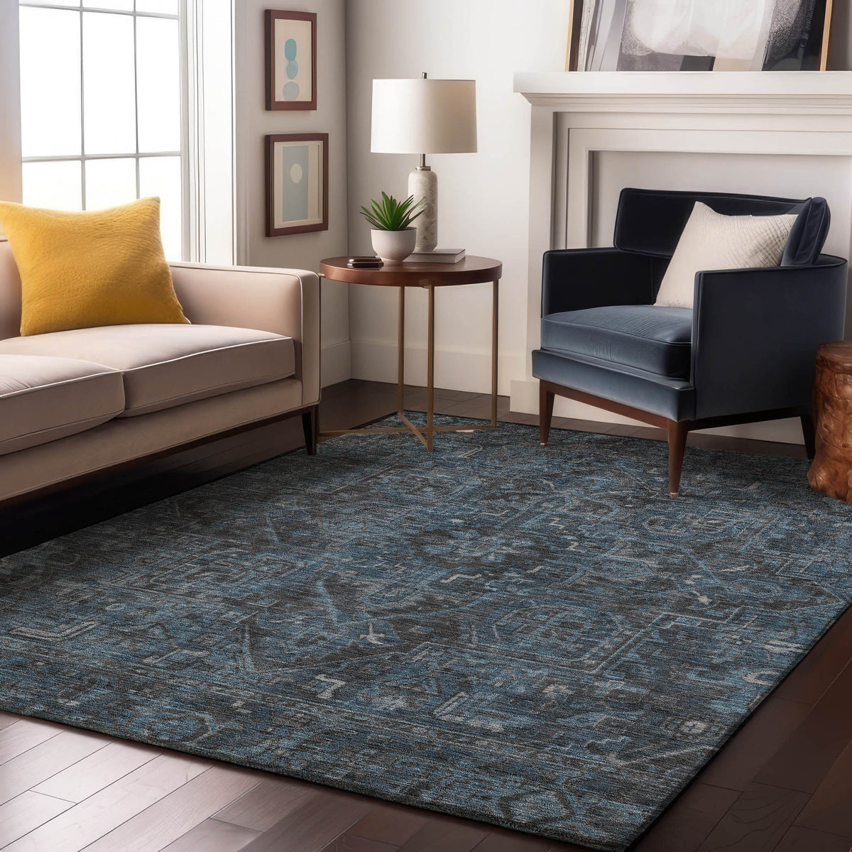 addison mayfield amf571 navy rug