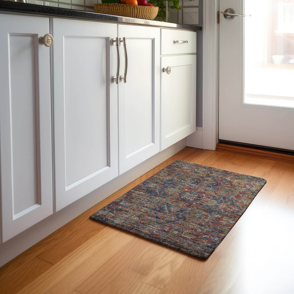 addison mayfield amf571 red rug