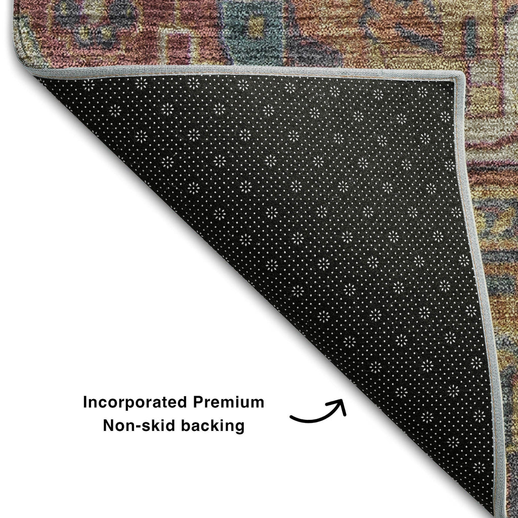addison mayfield amf571 red rug