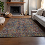 addison mayfield amf571 red rug