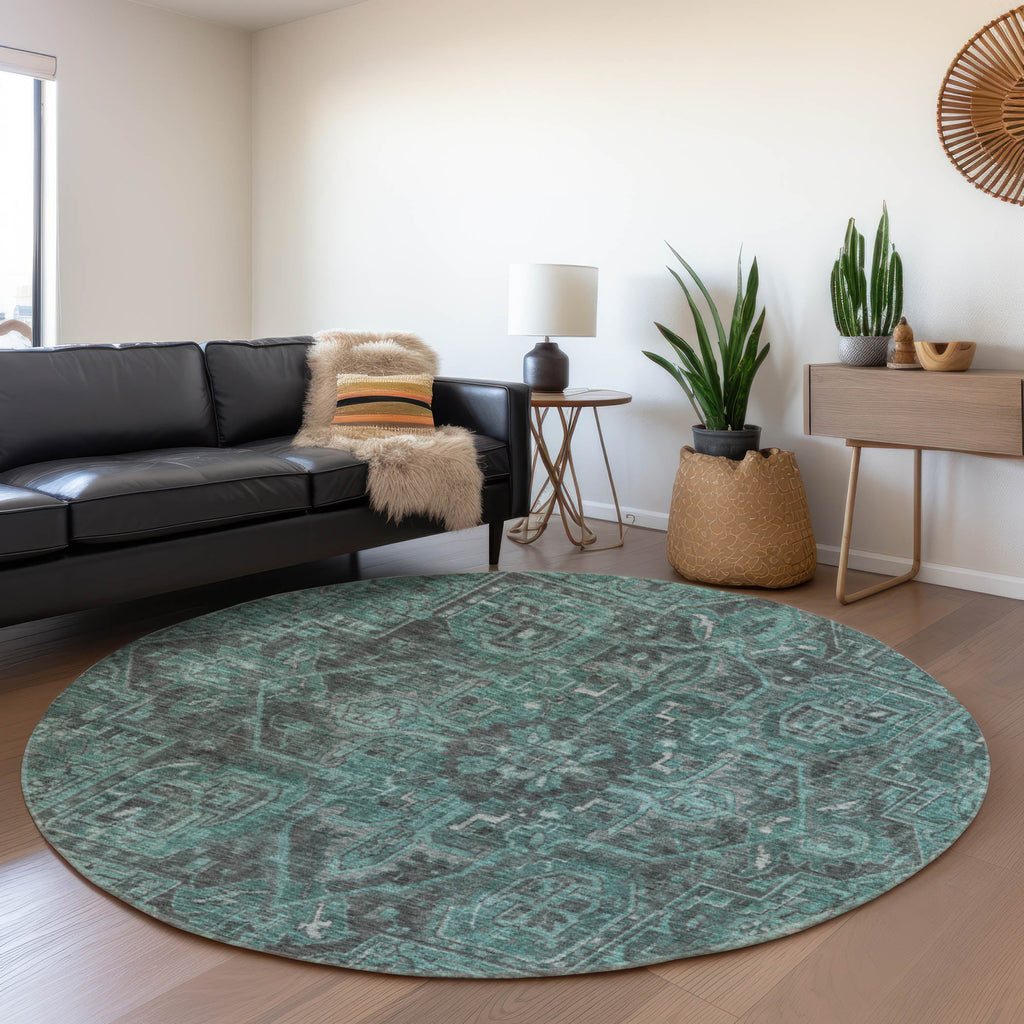 addison mayfield amf571 turquoise rug