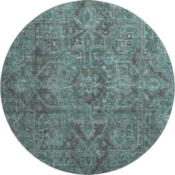 addison mayfield amf571 turquoise rug
