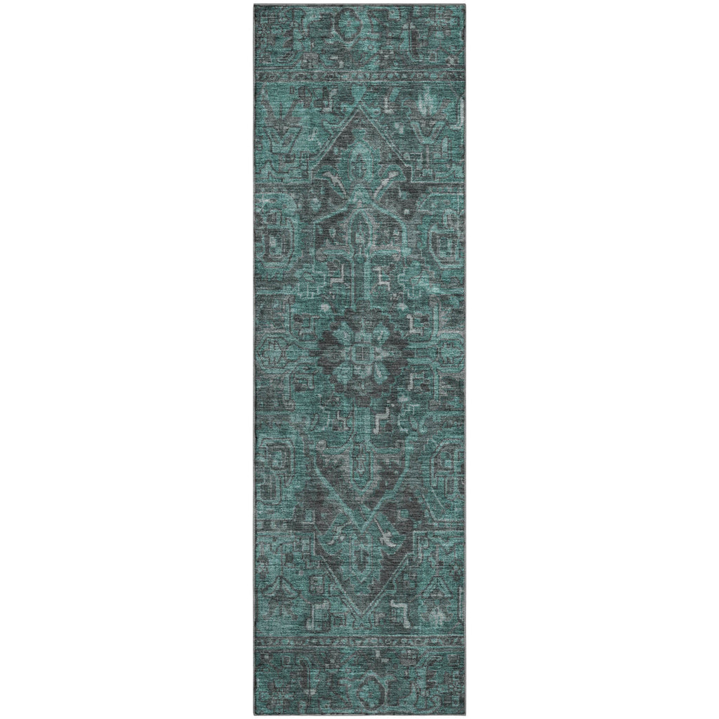 addison mayfield amf571 turquoise rug