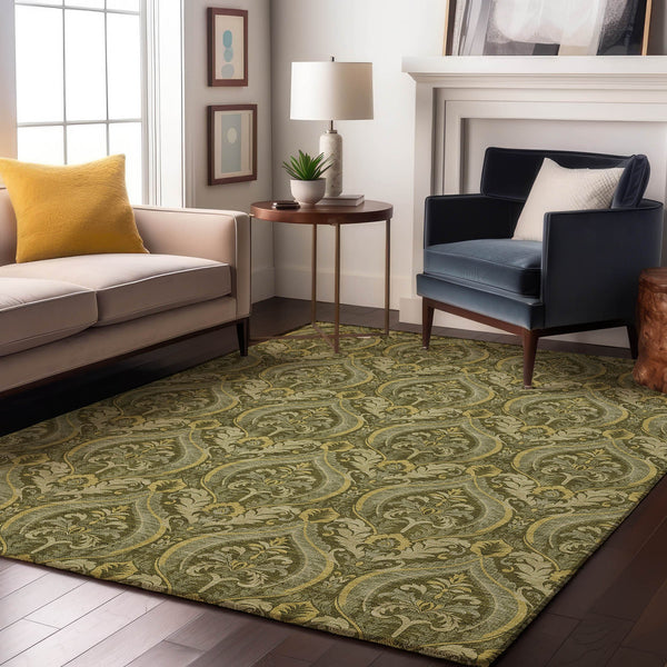 addison mayfield amf572 green rug
