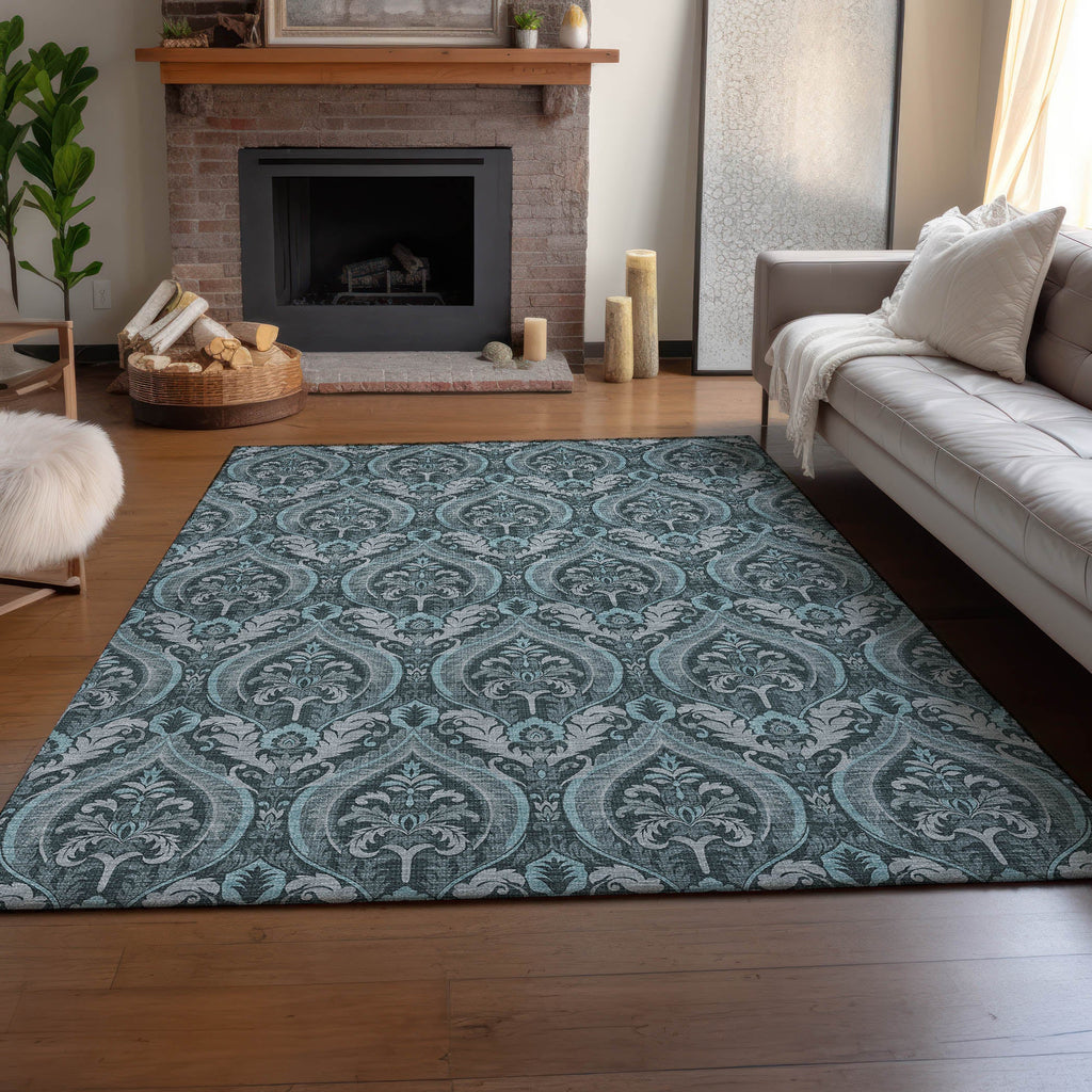 addison mayfield amf572 teal rug