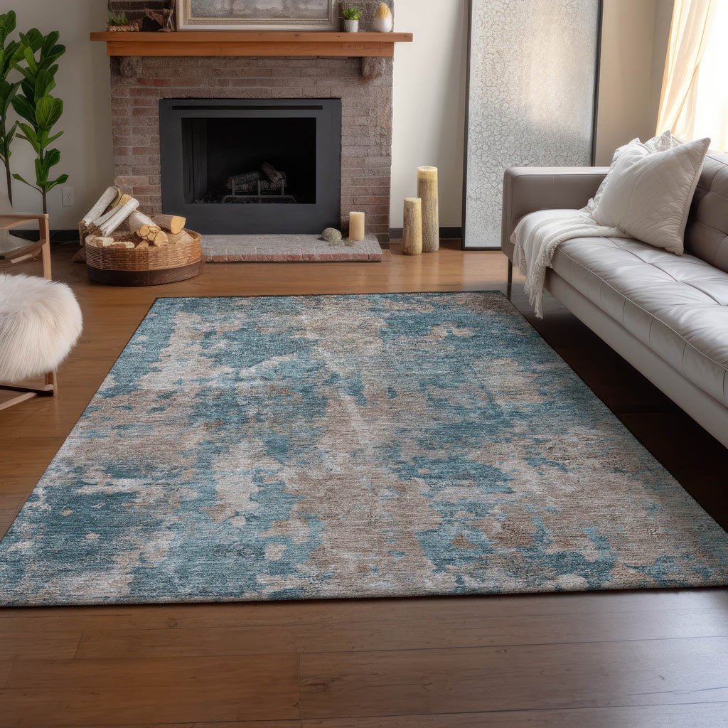 addison mayfield amf573 teal rug