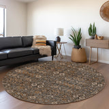 addison mayfield amf574 chocolate rug