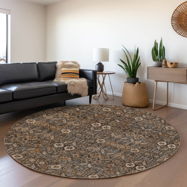 addison mayfield amf574 chocolate rug