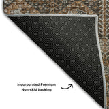 addison mayfield amf574 chocolate rug