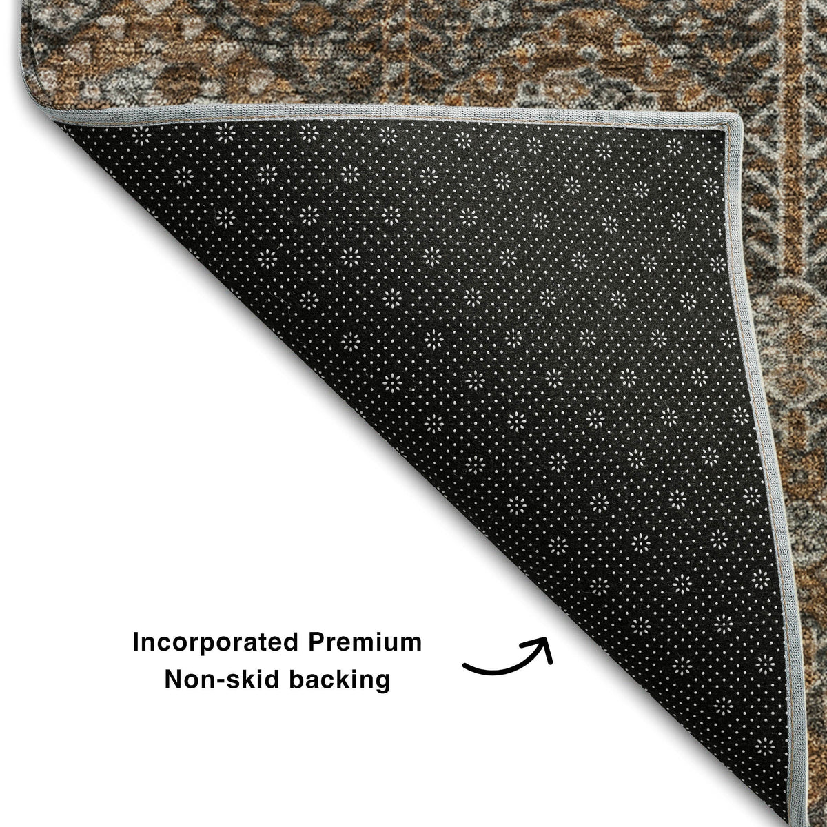 addison mayfield amf574 chocolate rug