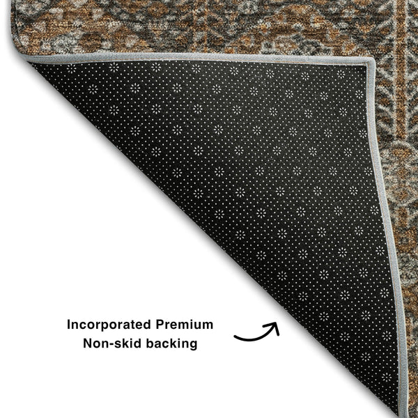addison mayfield amf574 chocolate rug