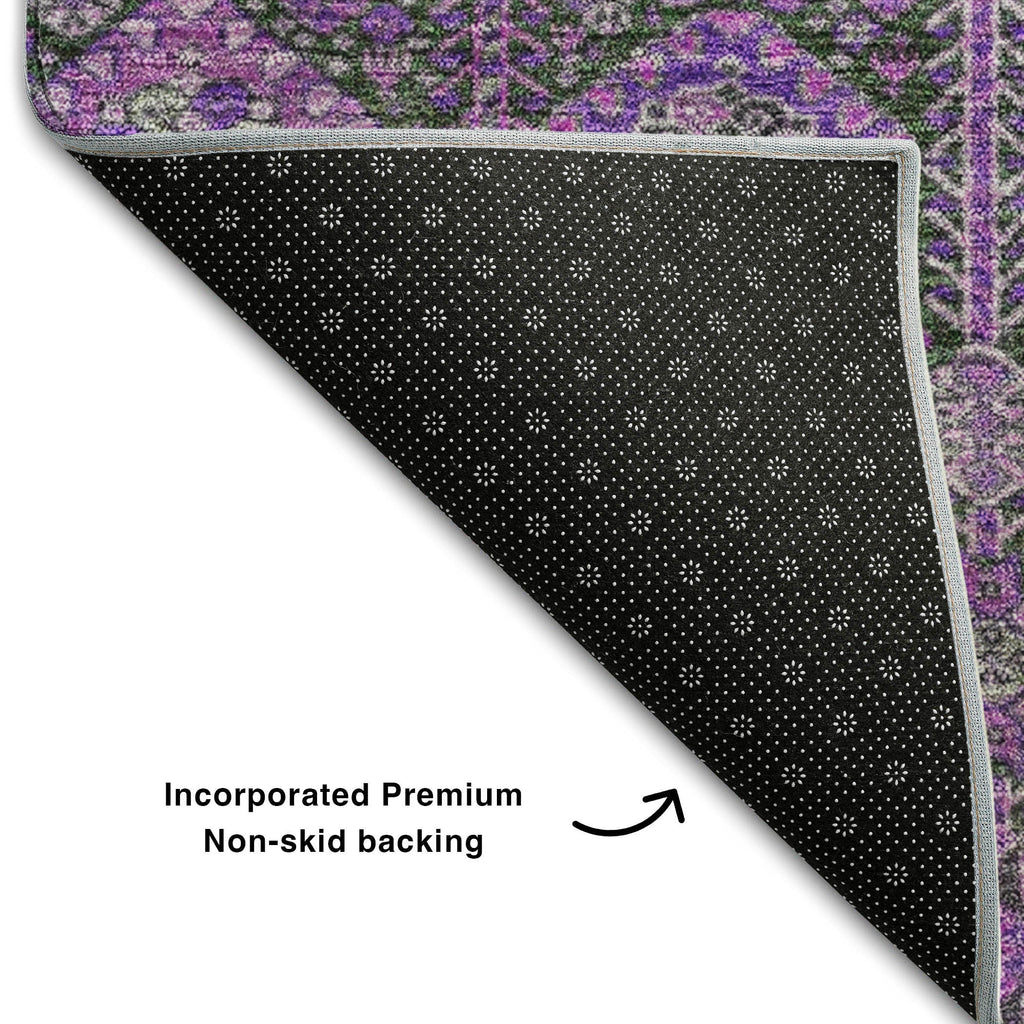 addison mayfield amf574 purple rug