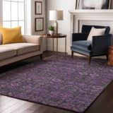 addison mayfield amf574 purple rug