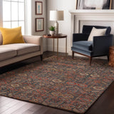 addison mayfield amf574 red rug