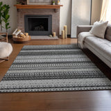 addison mayfield amf576 black rug
