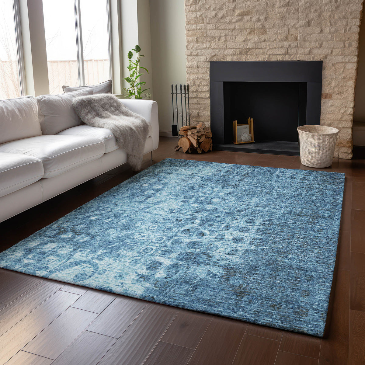 addison mayfield amf577 blue rug