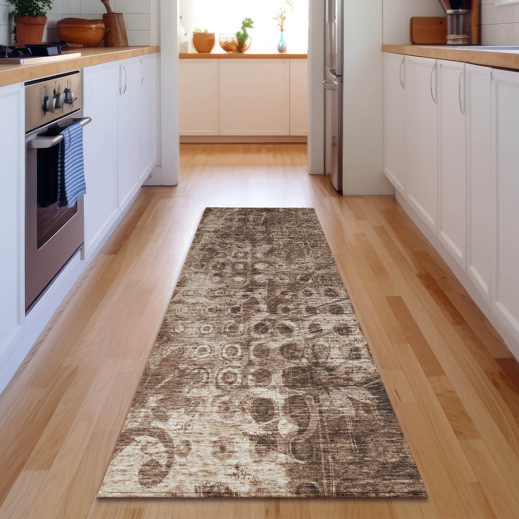 addison mayfield amf577 chocolate rug