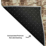 addison mayfield amf577 chocolate rug
