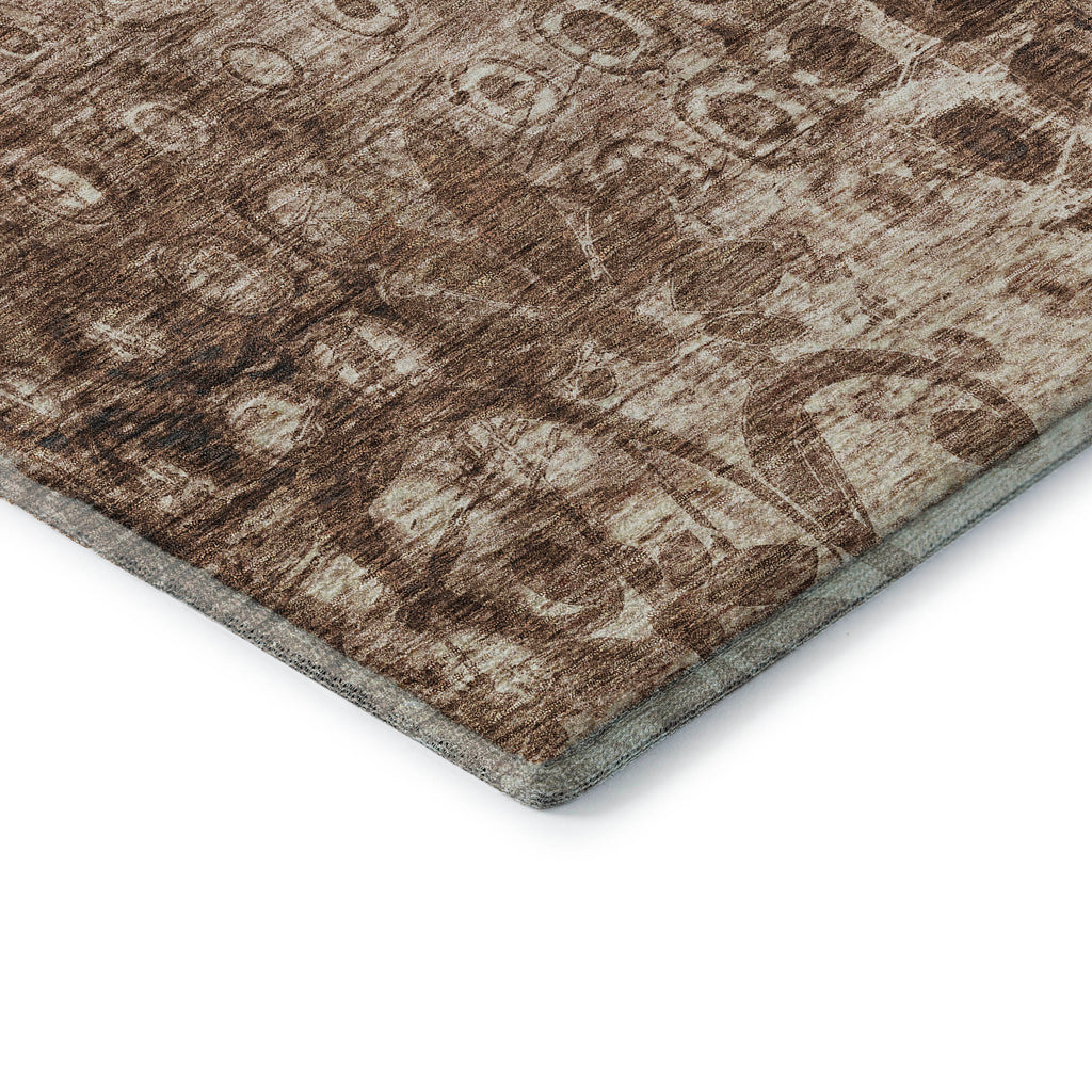 addison mayfield amf577 chocolate rug