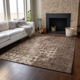 addison mayfield amf577 chocolate rug