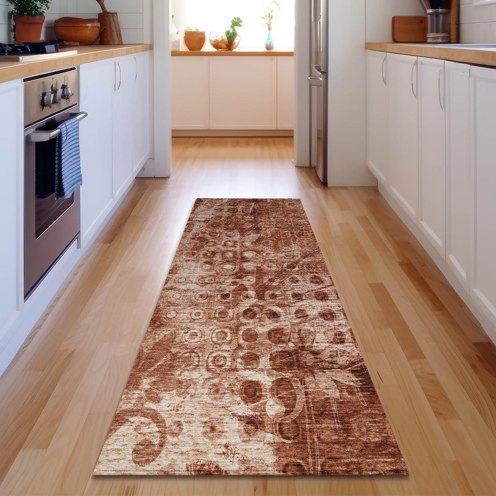 addison mayfield amf577 paprika rug