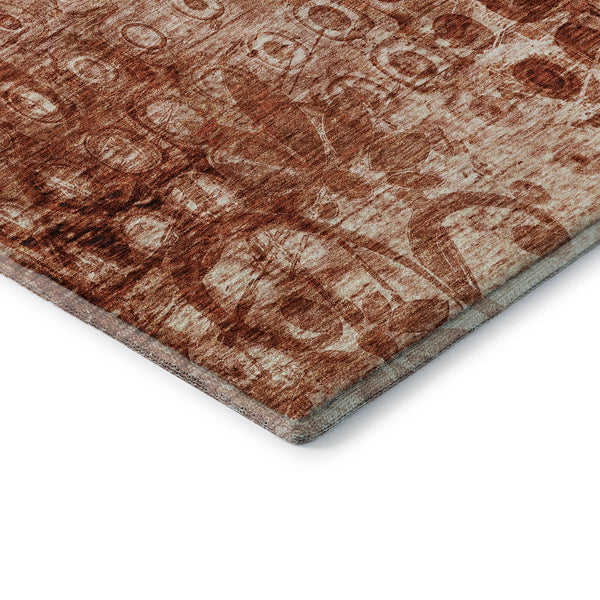 addison mayfield amf577 paprika rug