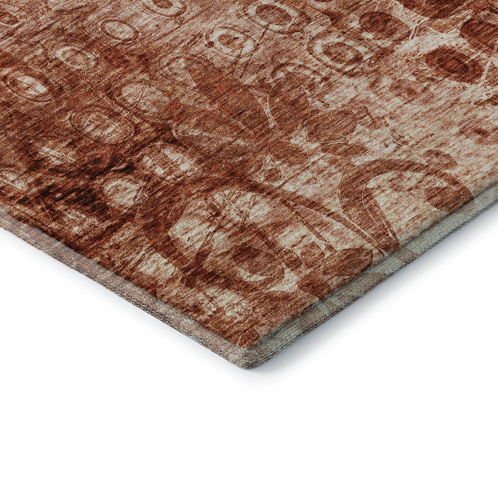 addison mayfield amf577 paprika rug