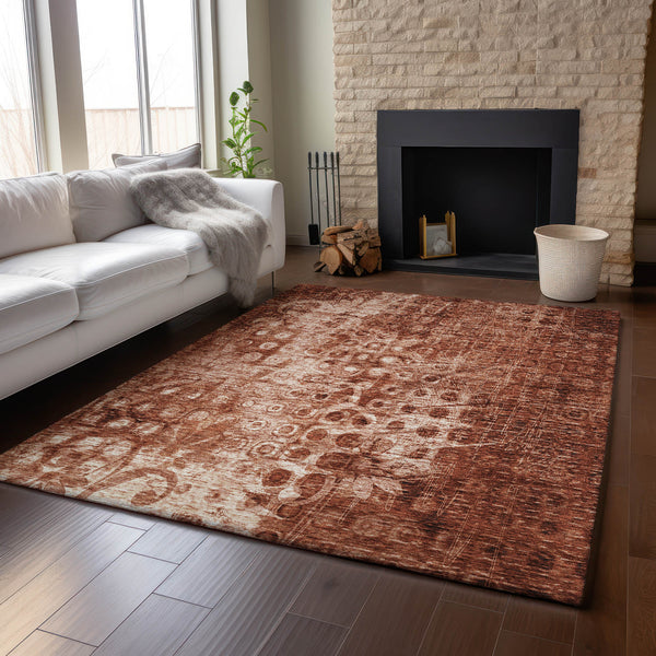 addison mayfield amf577 paprika rug