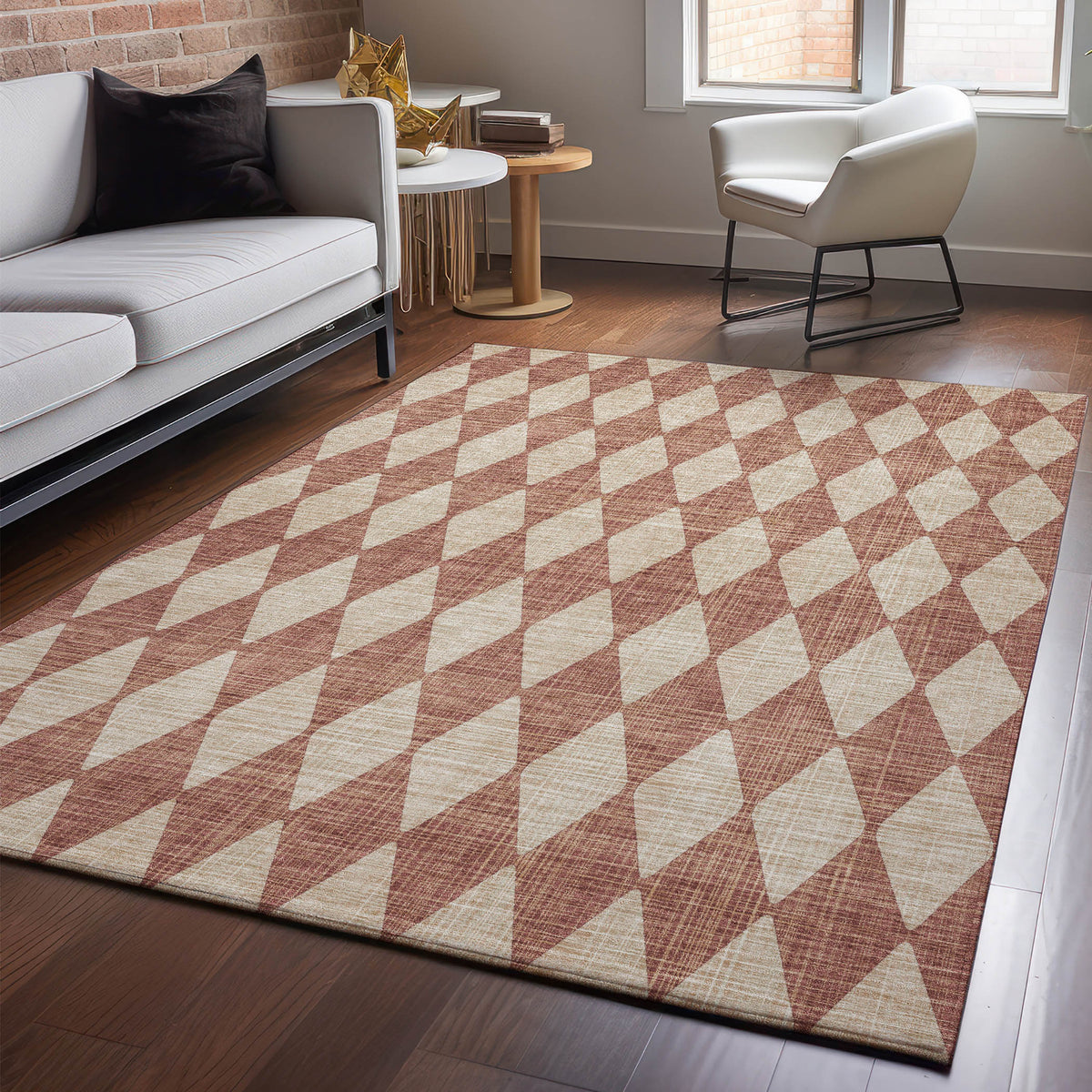 addison mayfield amf578 paprika rug
