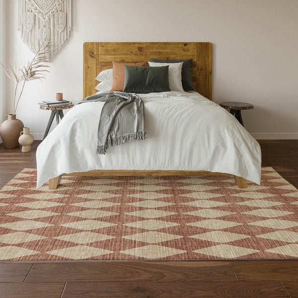 addison mayfield amf578 paprika rug
