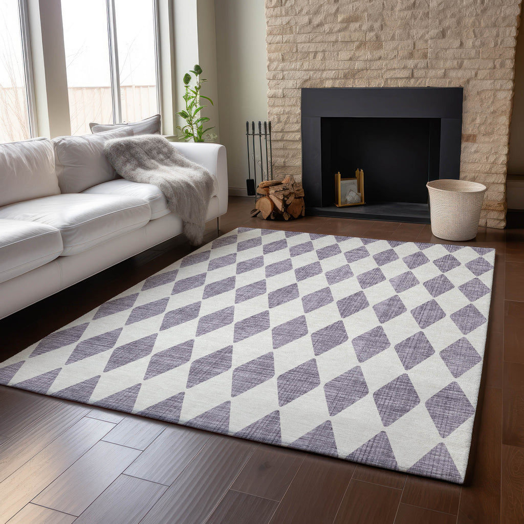 addison mayfield amf578 purple rug
