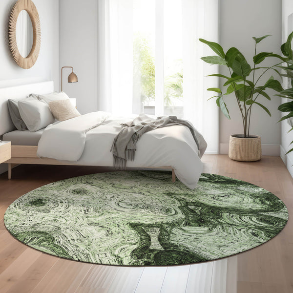 addison mayfield amf579 green rug