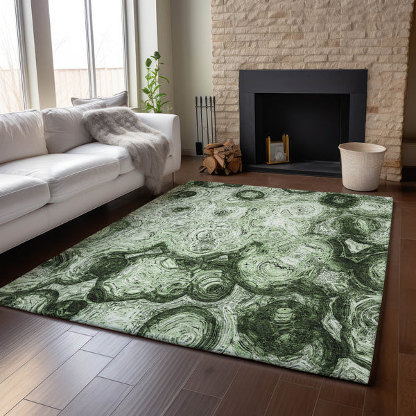 addison mayfield amf579 green rug