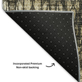 addison mayfield amf580 black rug