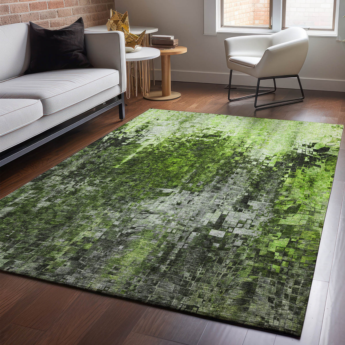 addison mayfield amf581 green rug