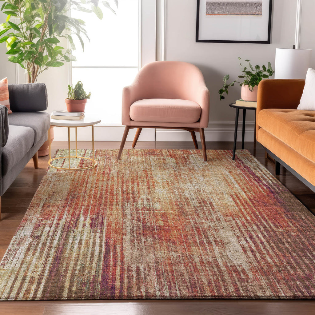 addison mayfield amf582 paprika rug