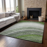 addison mayfield amf584 green rug