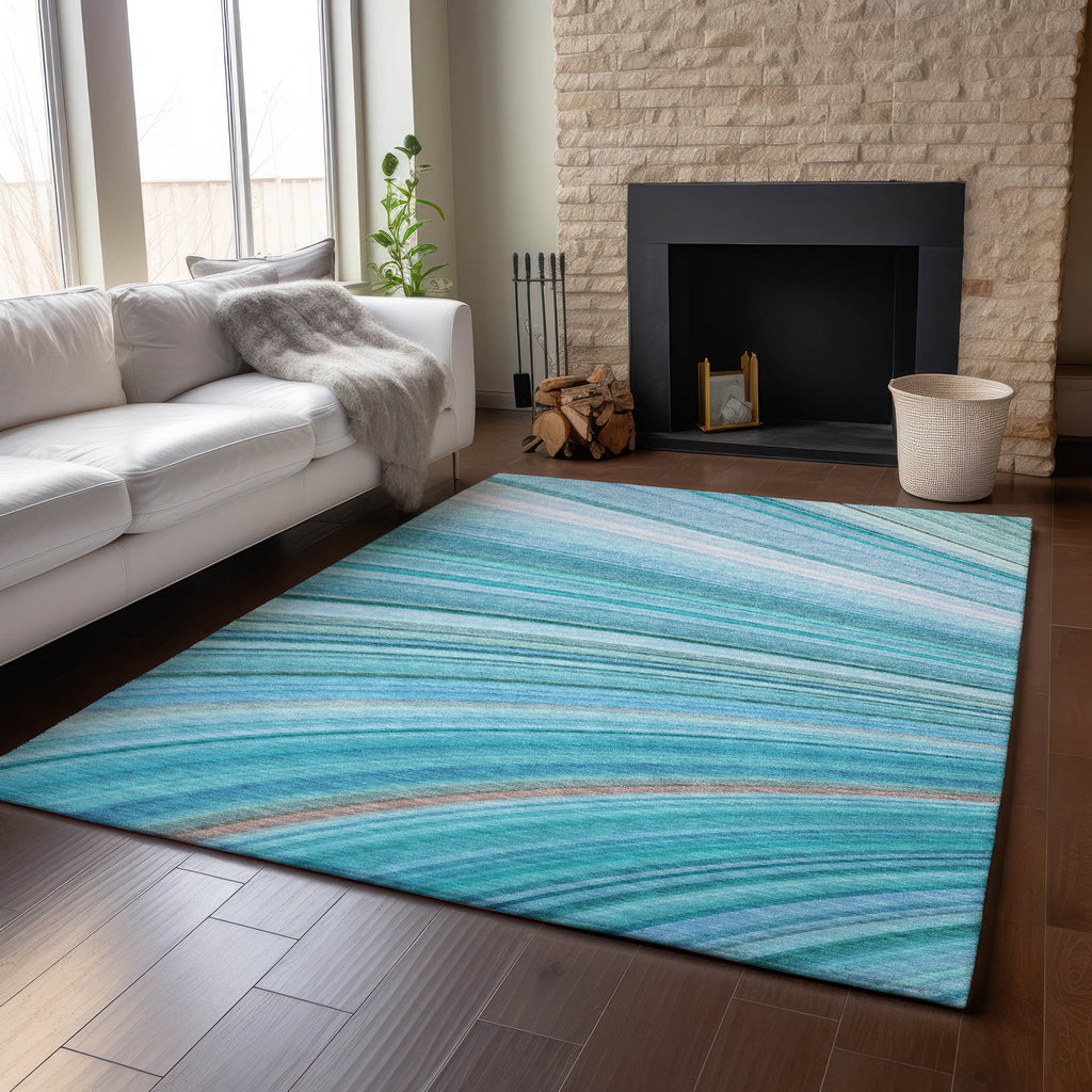 addison mayfield amf585 teal rug