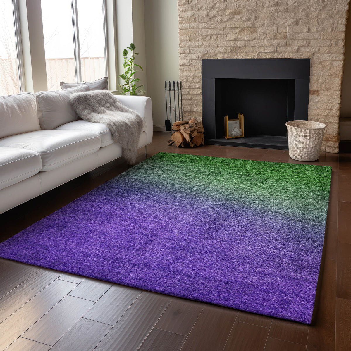addison mayfield amf587 green rug