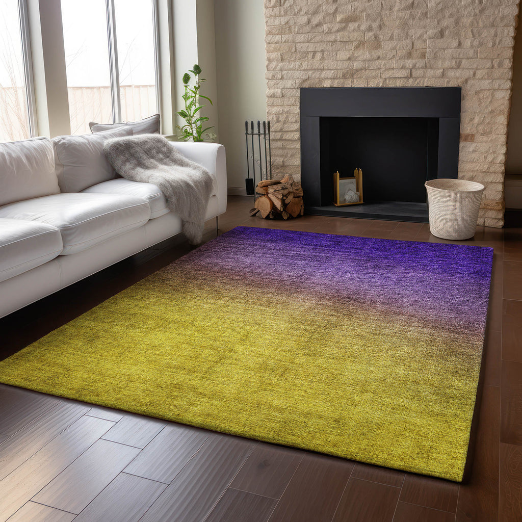 addison mayfield amf587 purple rug