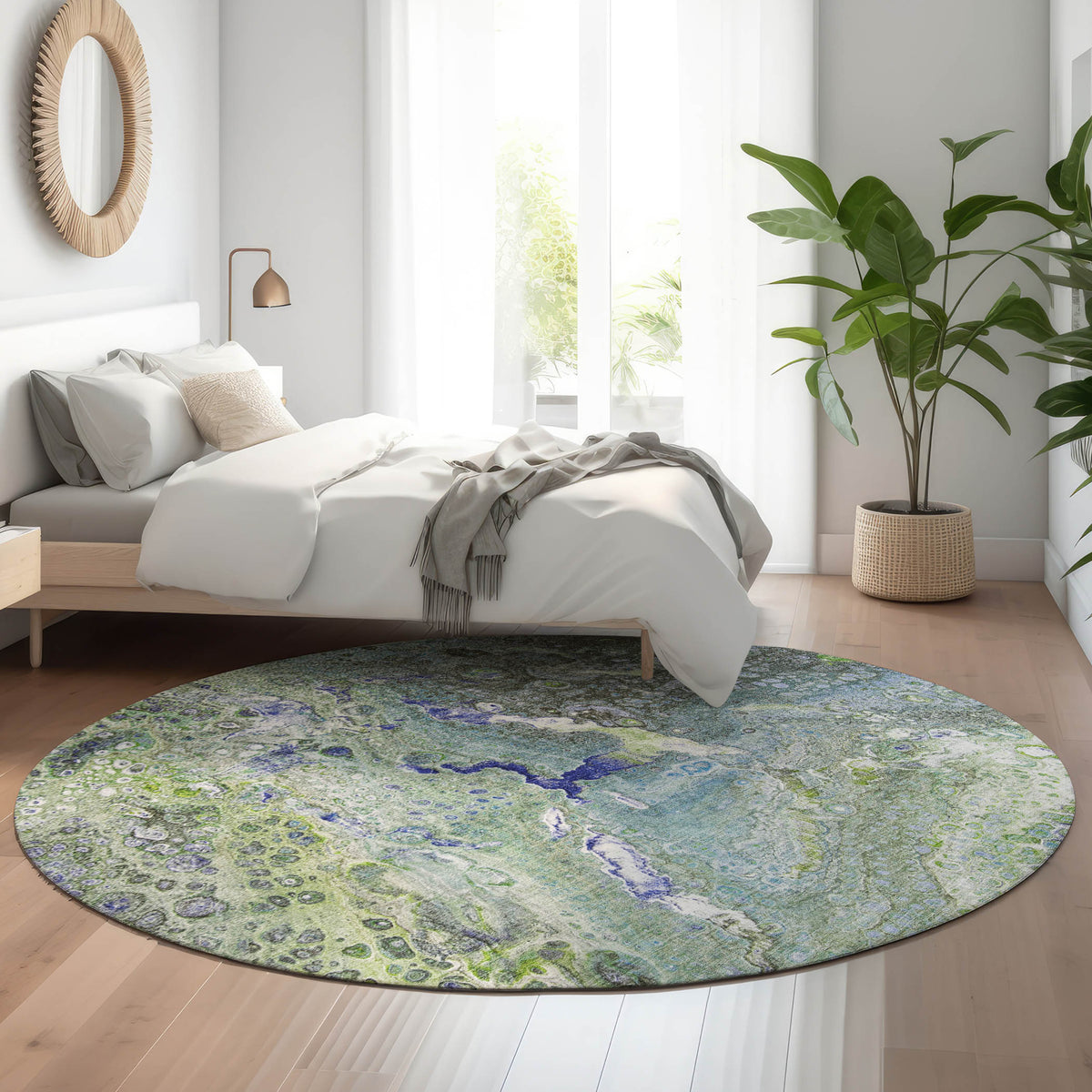 addison mayfield amf588 green rug