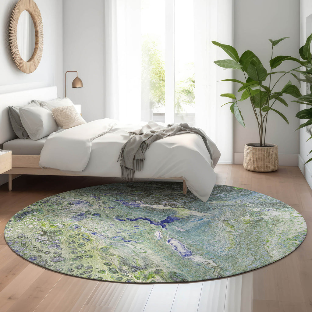 addison mayfield amf588 green rug