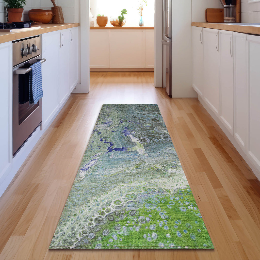 addison mayfield amf588 green rug