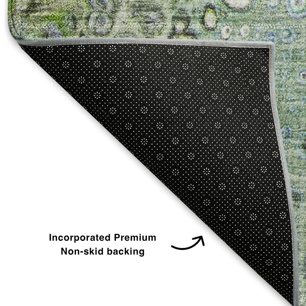 addison mayfield amf588 green rug